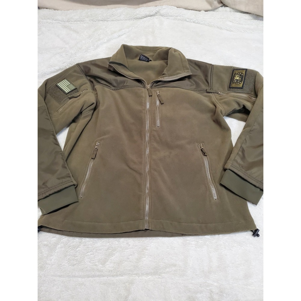 Rothco Spec Ops Tactical Army Green Fleece Jacket Mens 2XL XXL Casual Gorp Basic